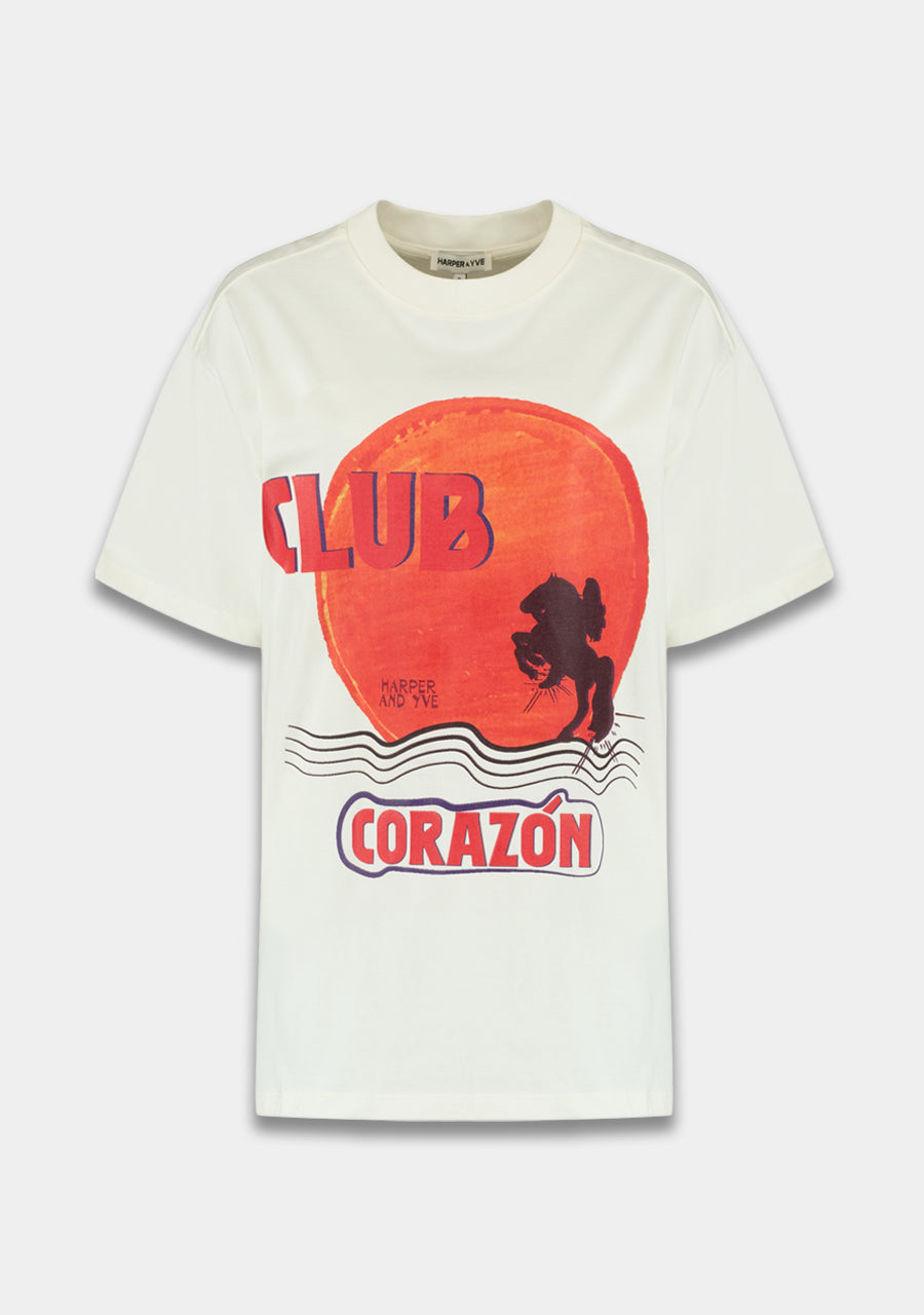 HARPER & YVE CLUB CORAZON-SS | ECRU