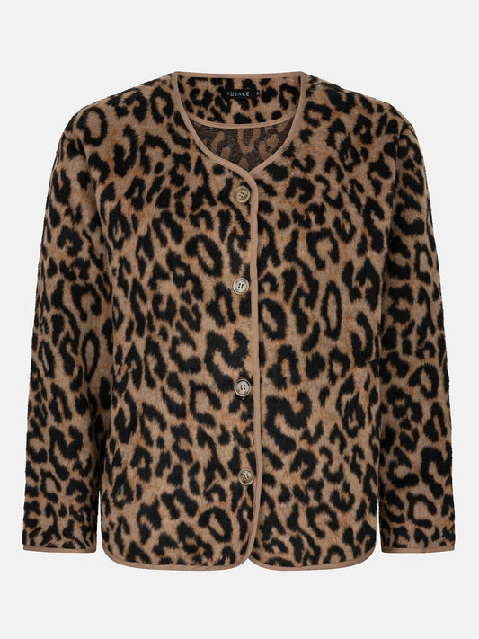 YDENCE JACKET VIVI | LEOPARD
