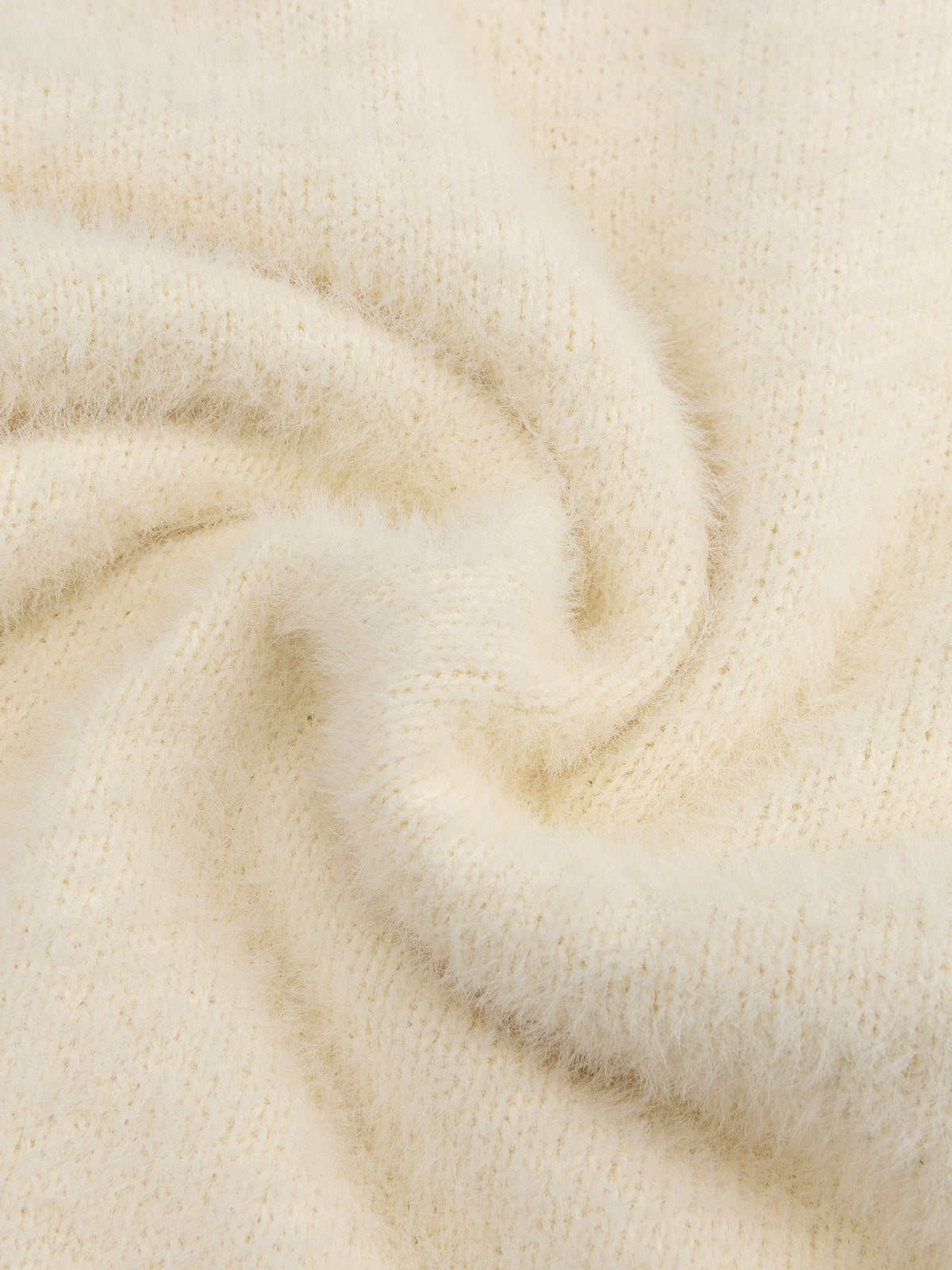 YDENCE KNITTED SWEATER PATTY | OFF-WHITE
