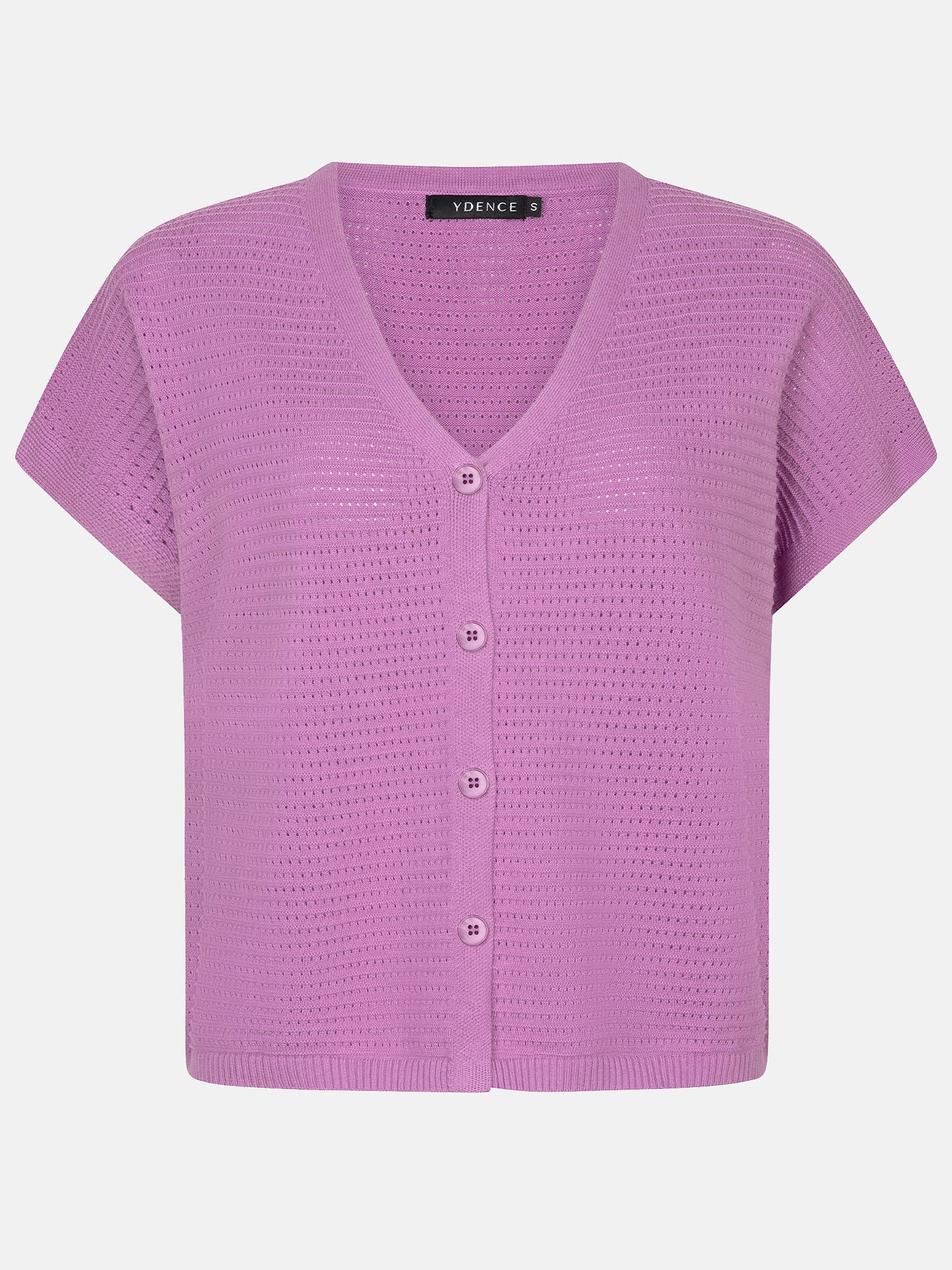 YDENCE KNITTED TOP ELIN | VIOLET