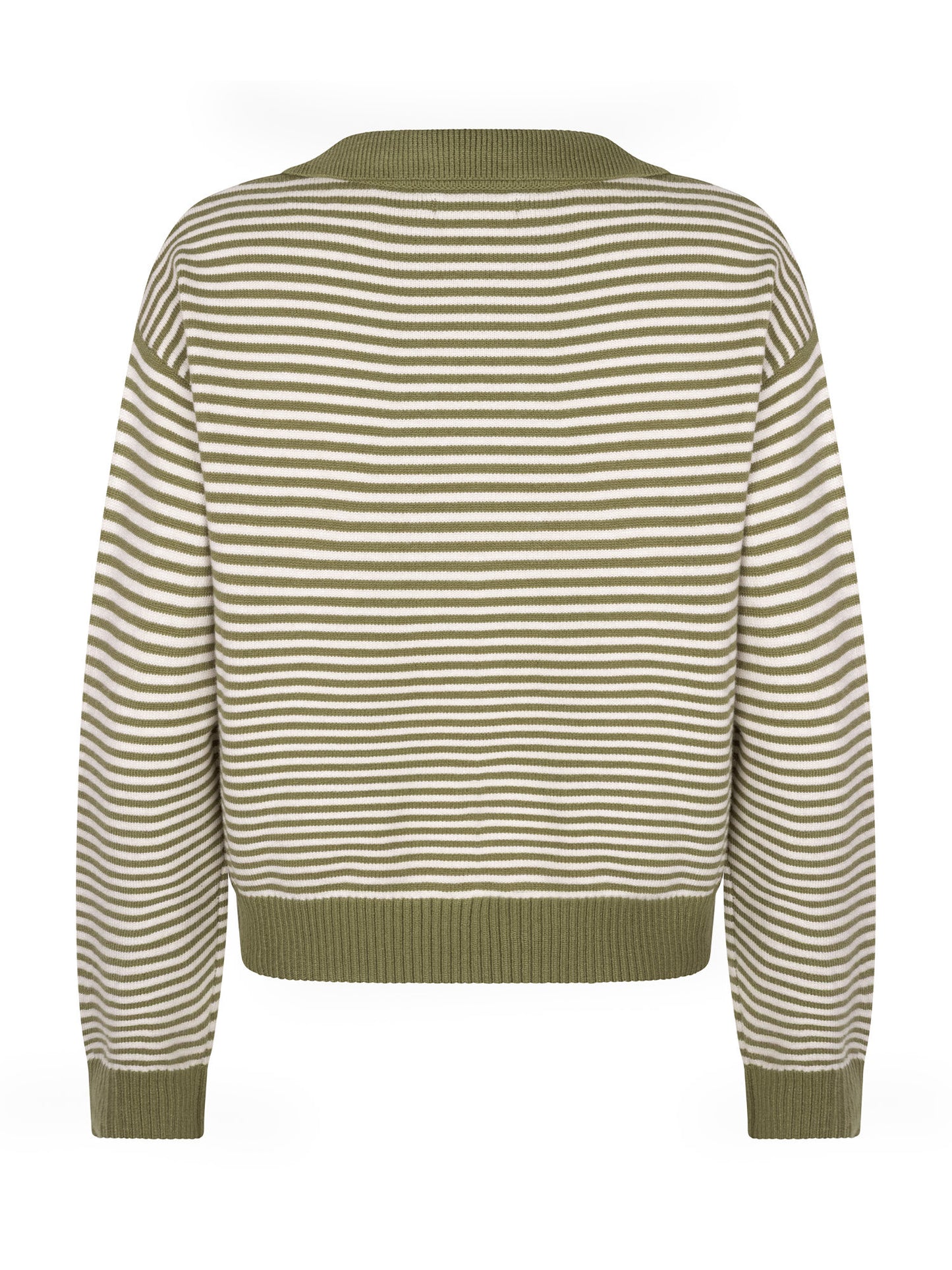 YDENCE KNITTED SWEATER ELEANOR | GREEN