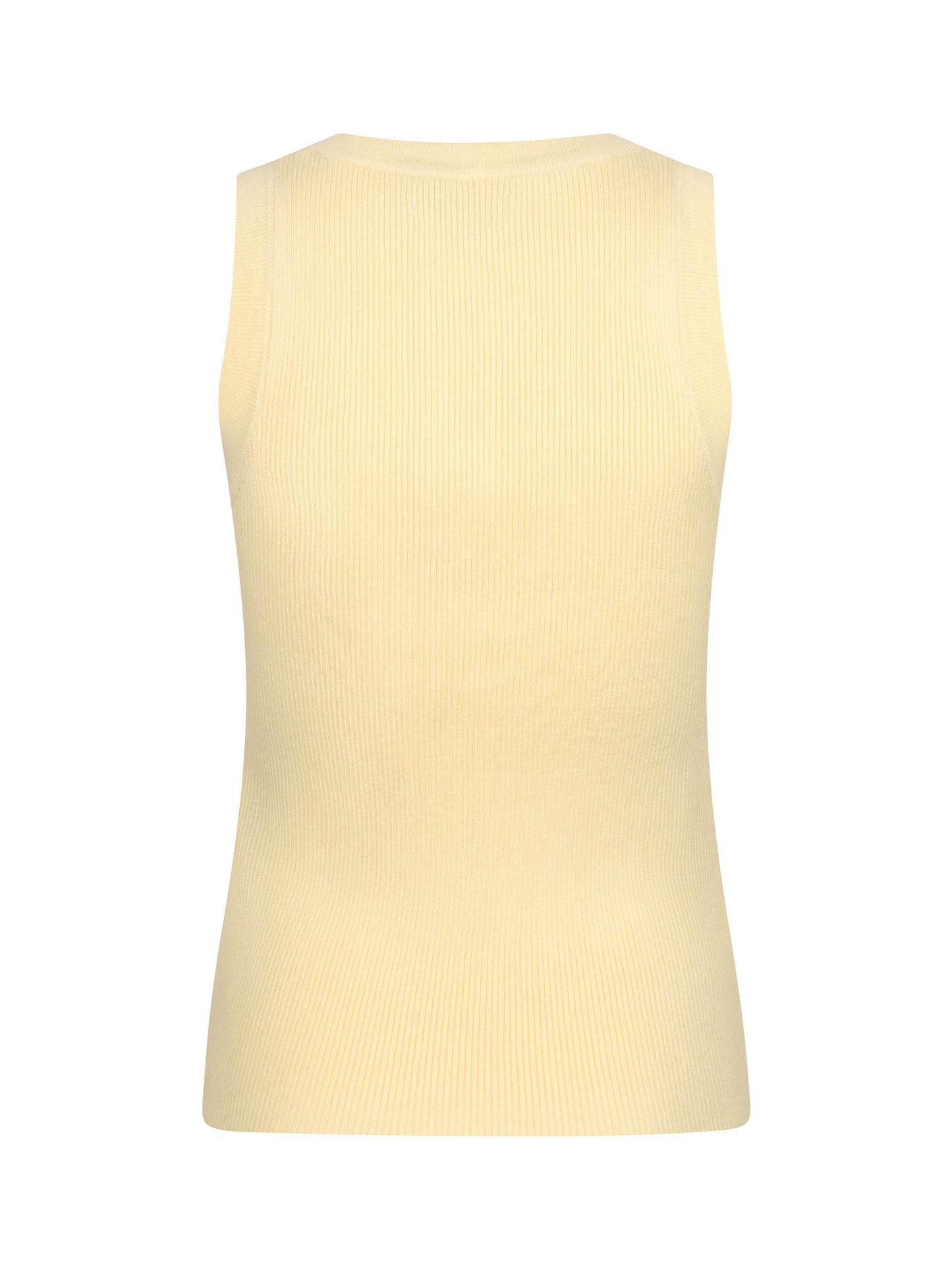YDENCE KNITTED TOP KEELY | SOFT YELLOW