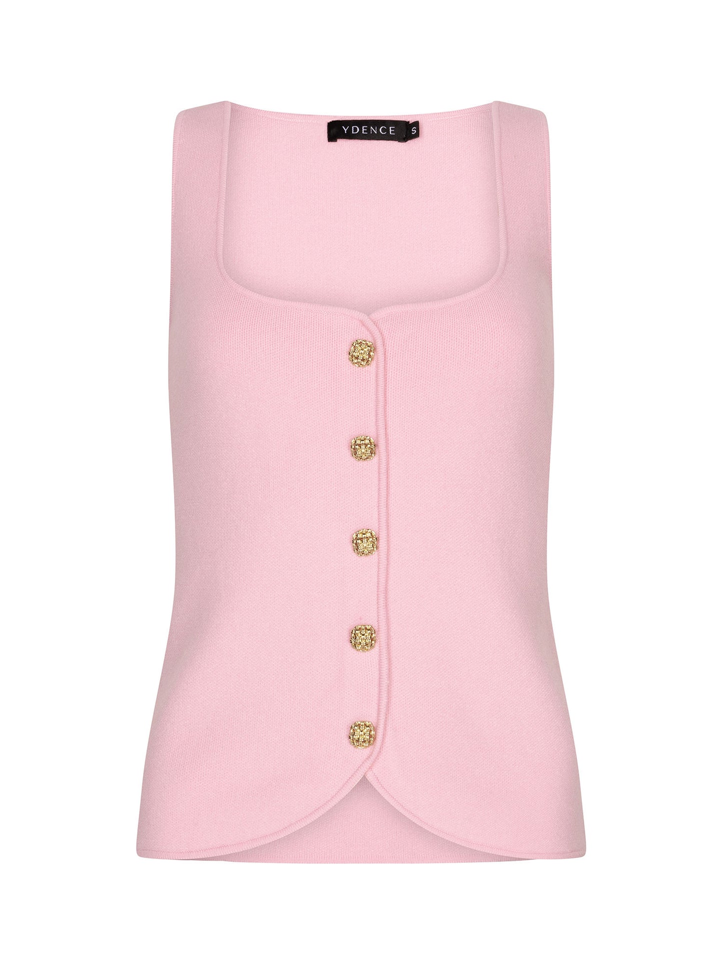 YDENCE KNITTED TOP MELLA | SOFT PINK