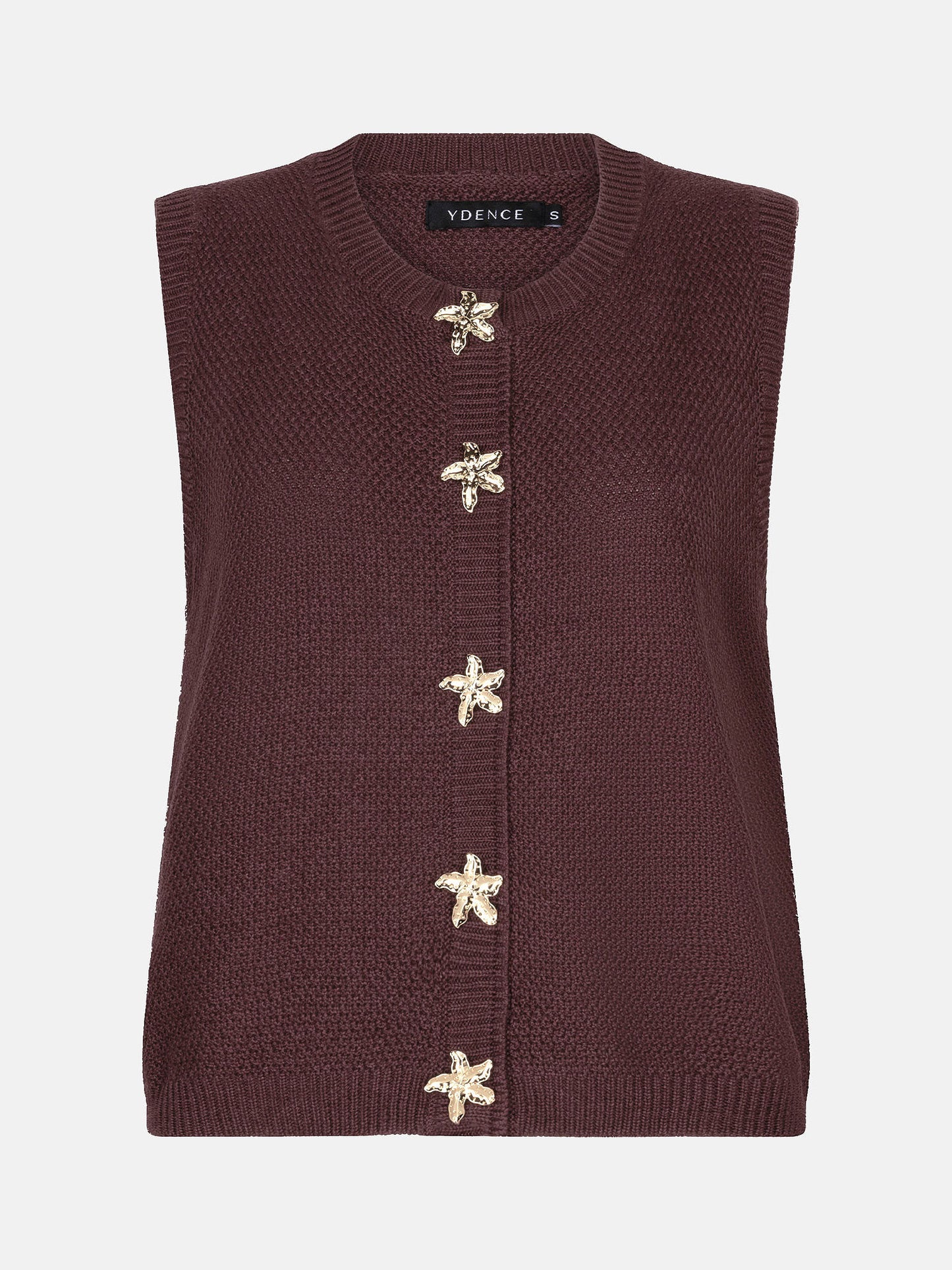 YDENCE KNITTED TOP MONA | BRUIN
