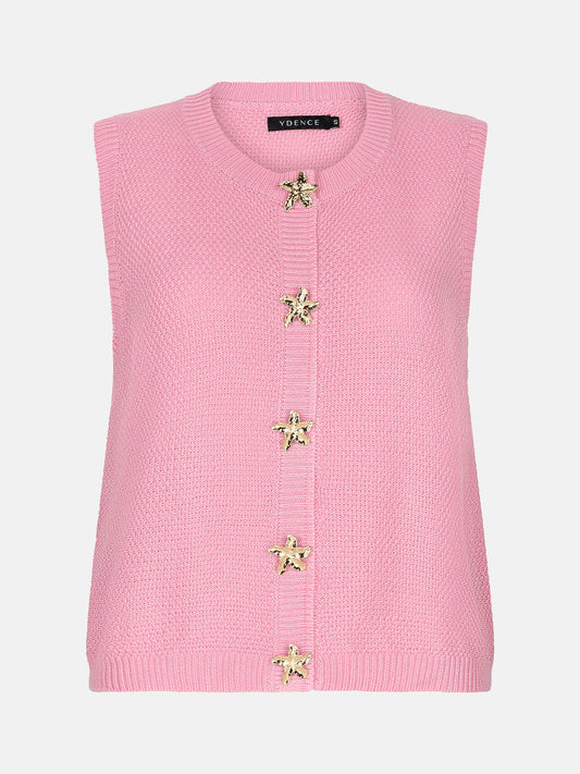 YDENCE KNITTED TOP MONA | ROZE