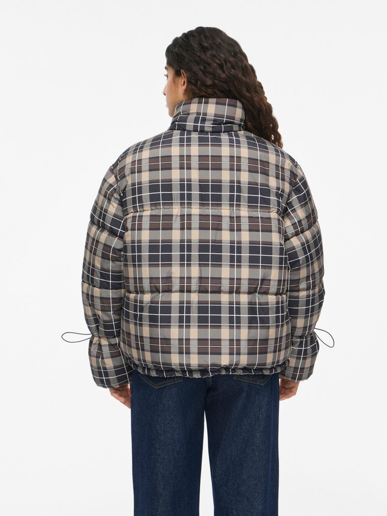 NOISY MAY ROSY AOP PUFFER JACKET