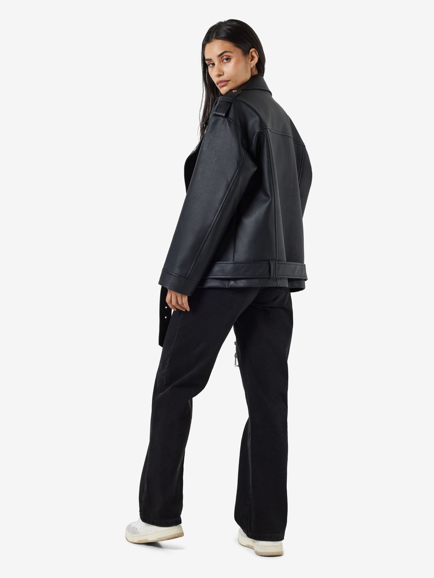NOISY MAY PAULINA OVERSIZE BIKER JACKET