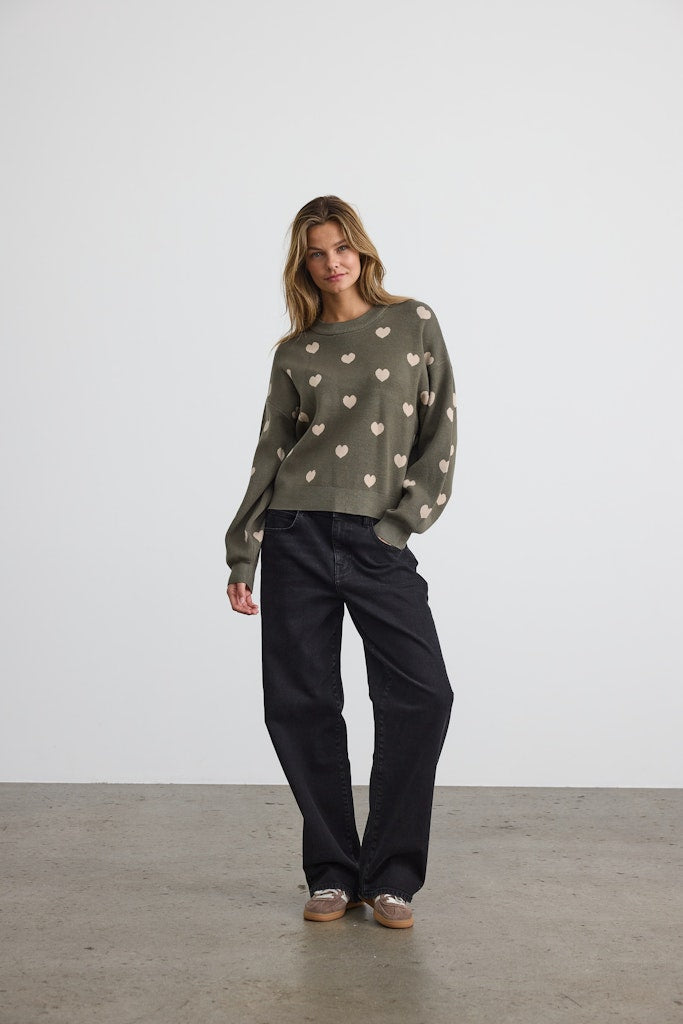 NOISY MAY CHARLOTT L/S O-NECK KNIT