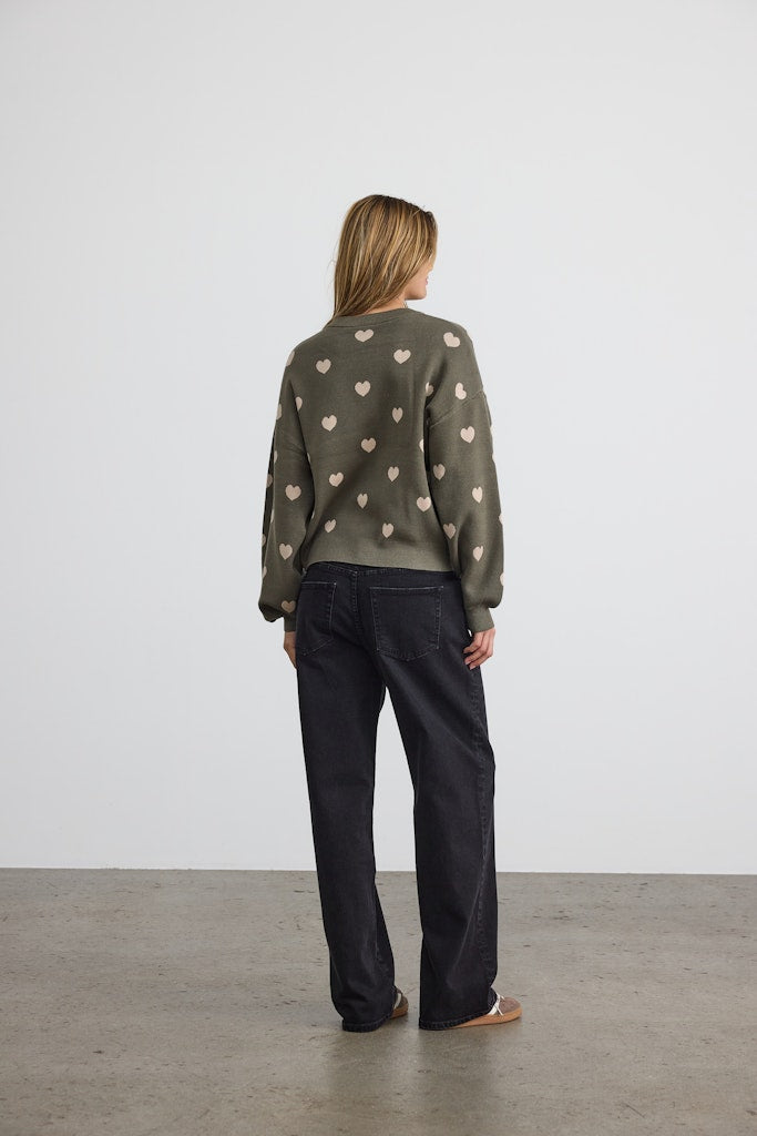 NOISY MAY CHARLOTT L/S O-NECK KNIT