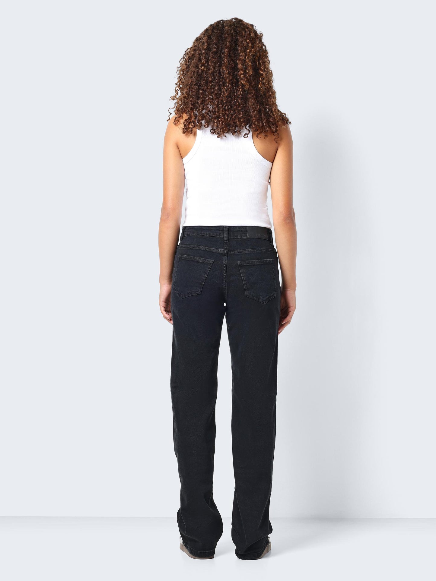 NOISY MAY YOLANDA NW WIDE JEANS | DARK GREY