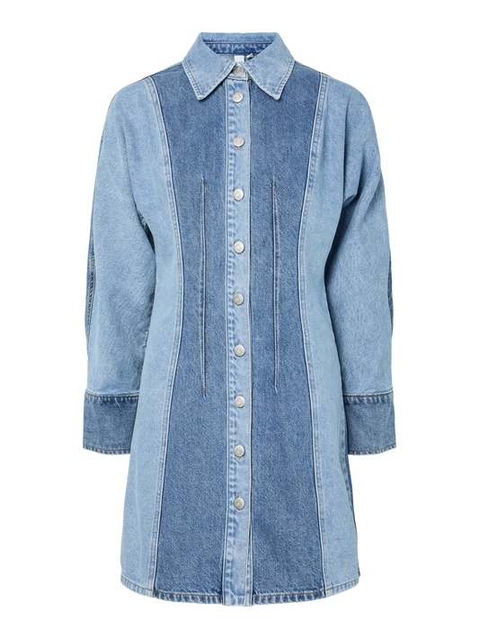 YAS FARO LS DENIM DRESS