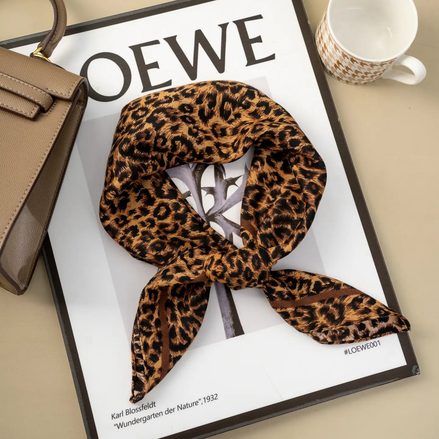 COTTON TREAT SJAAL LEOPARD | BRUIN