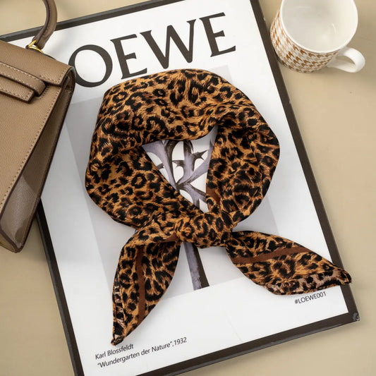 COTTON TREAT SJAAL LEOPARD | BRUIN