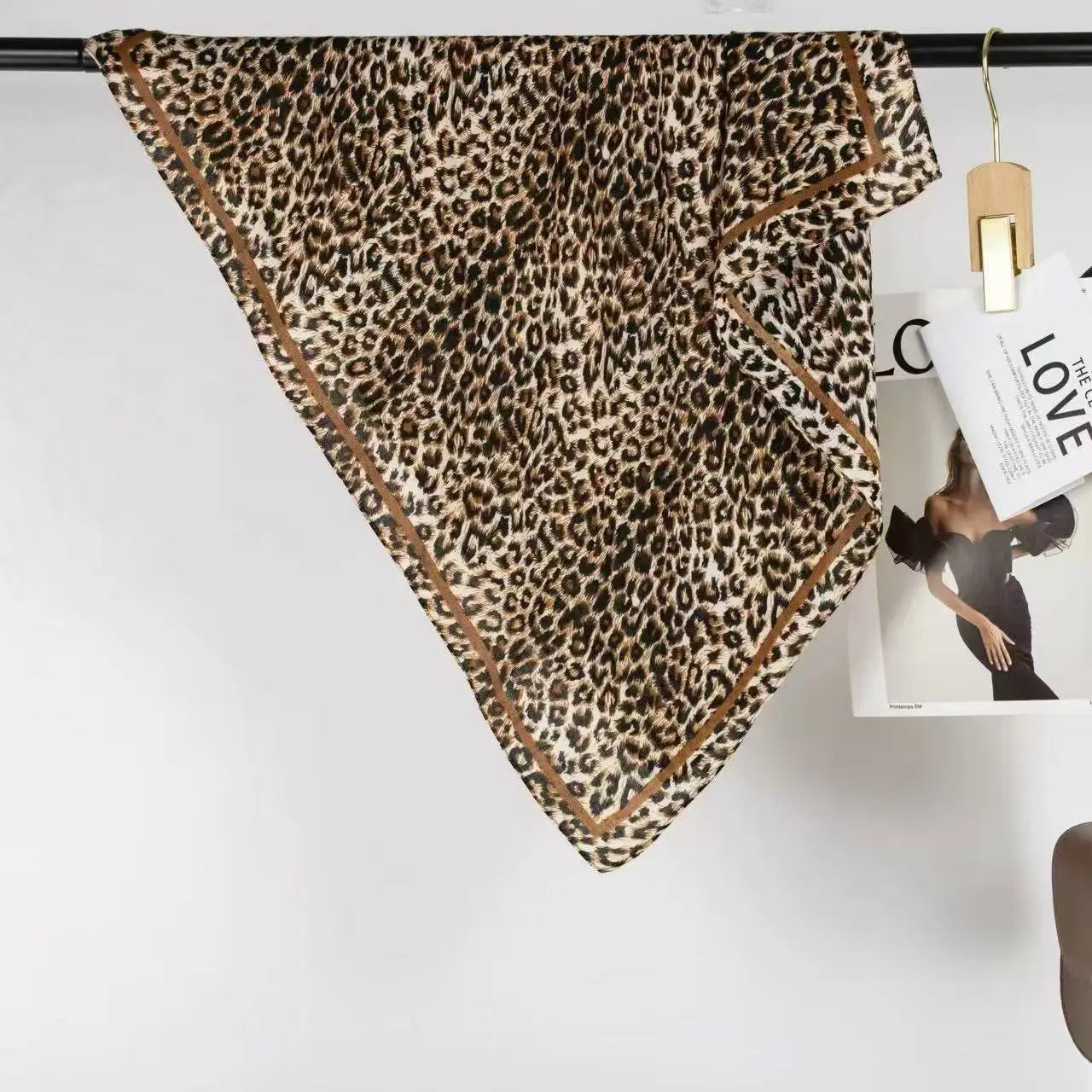 COTTON TREAT SJAAL LEOPARD | BRUIN