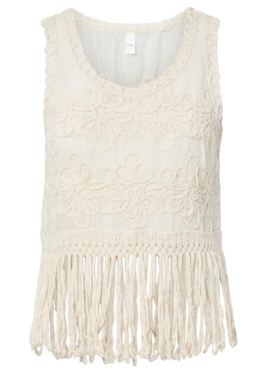 YAS BERA SL CROCHET TOP