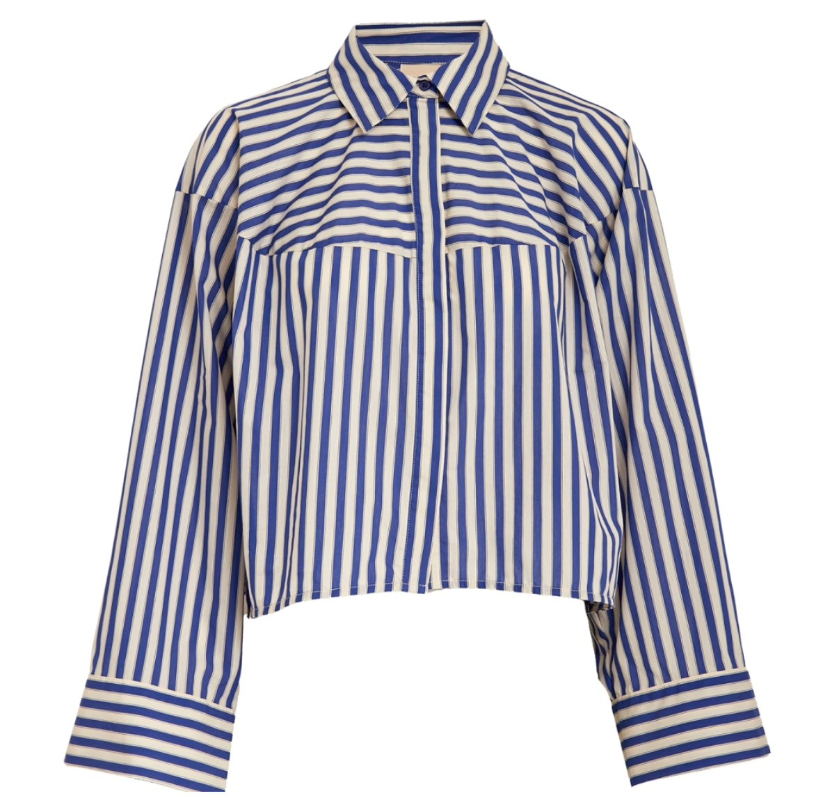 PEPPERCORN SADIE SHIRT | BLAUW