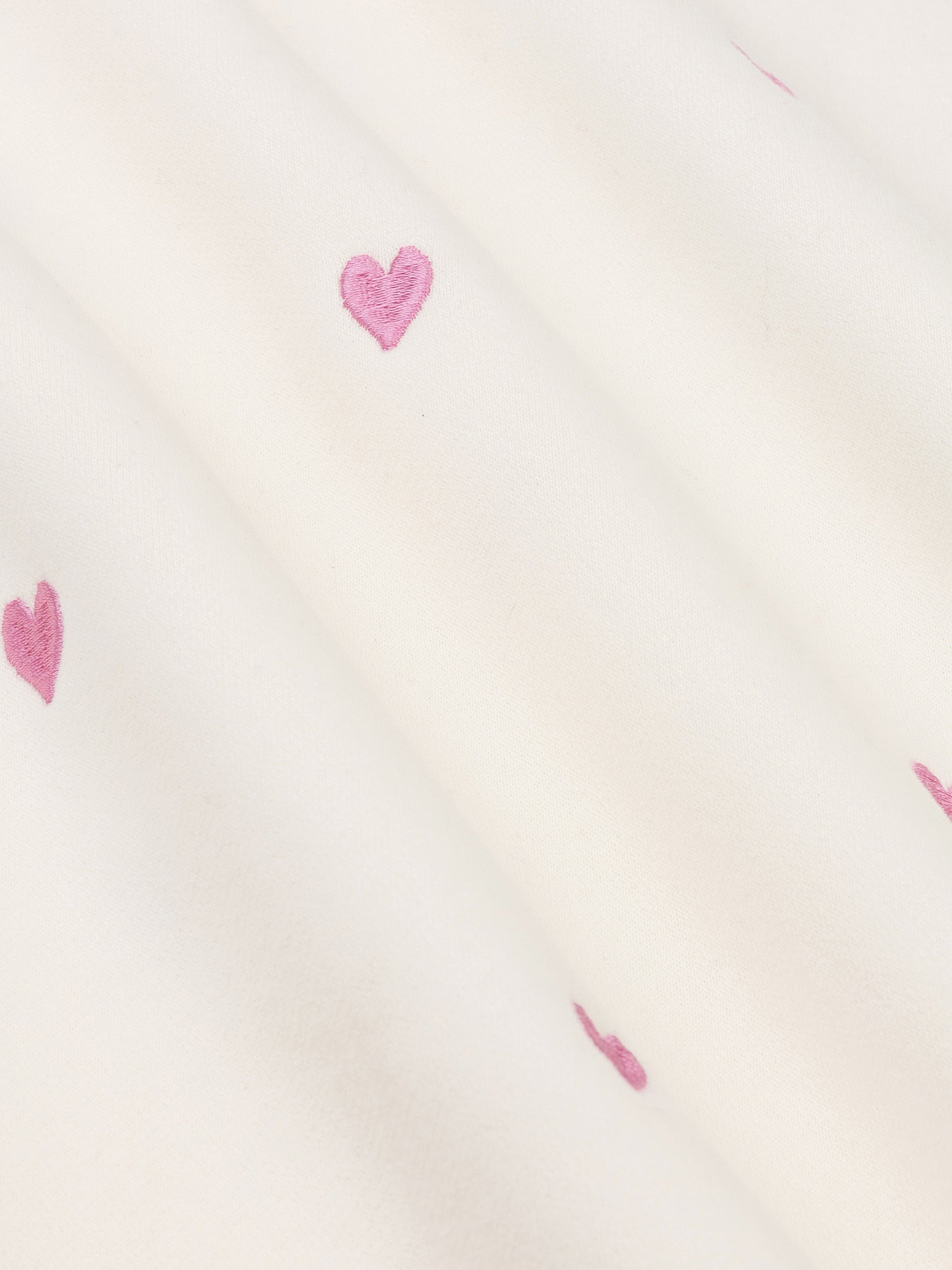 YDENCE SWEATER HEARTS | ECRU