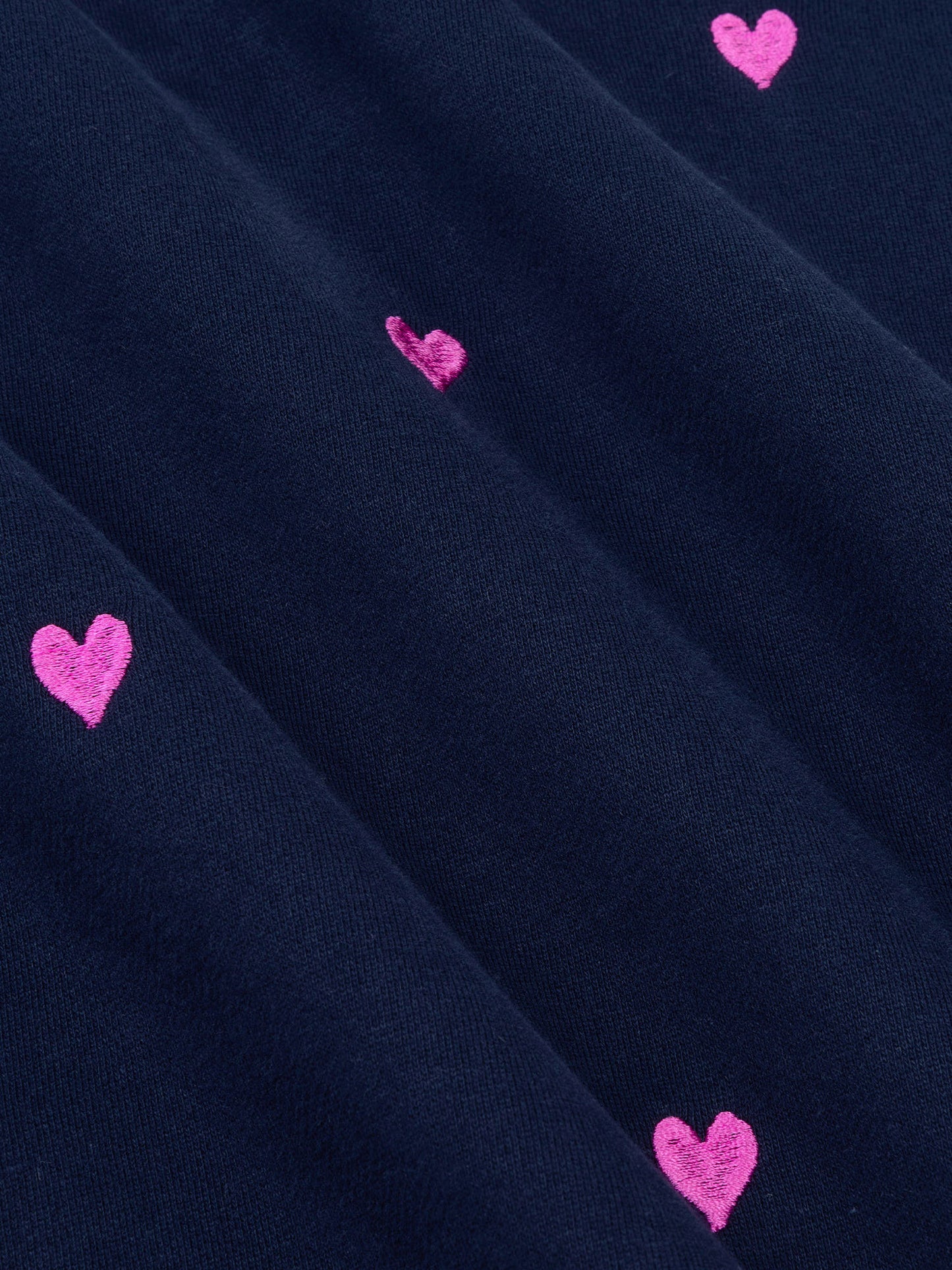 YDENCE SWEATER HEARTS | NAVY