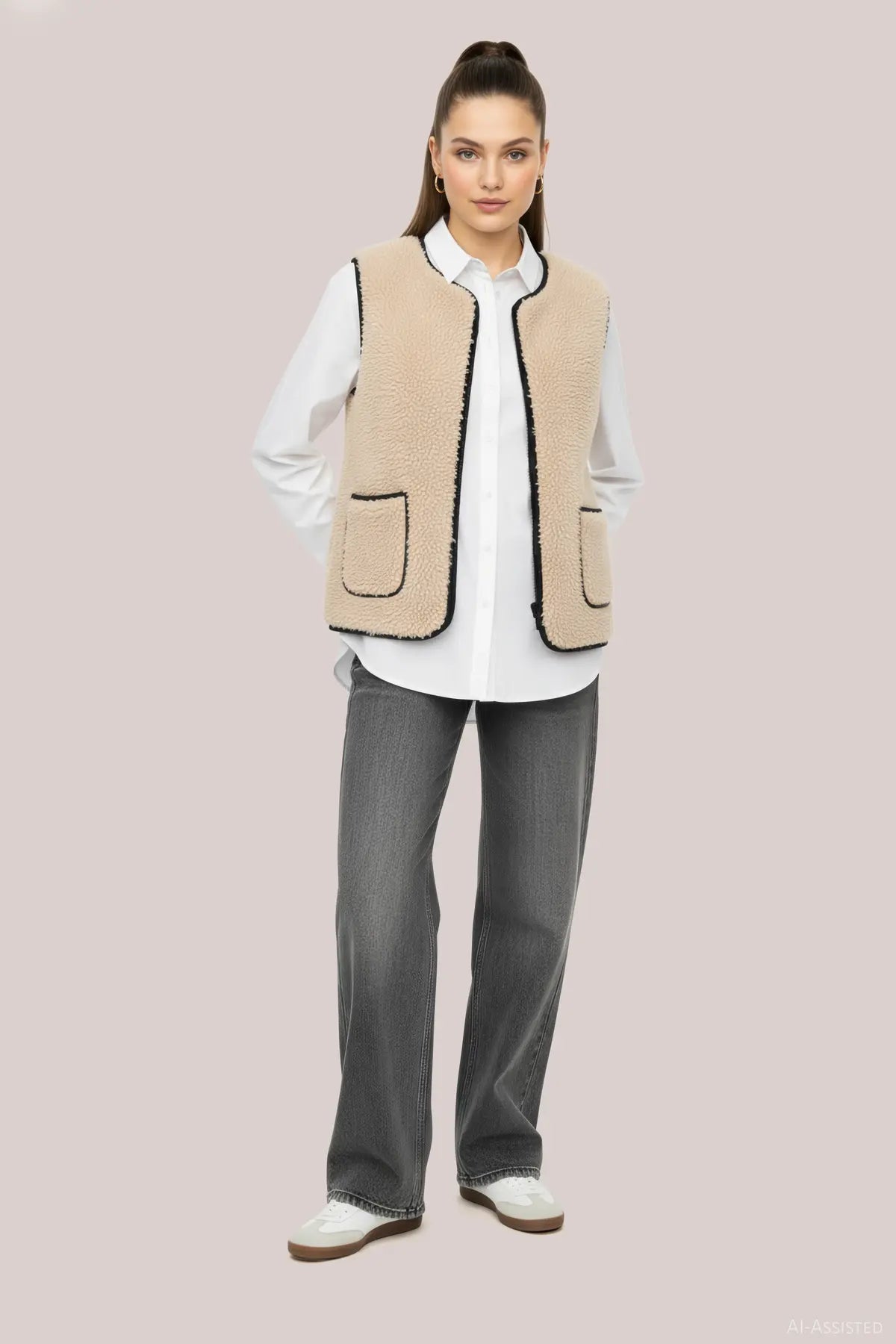 HYPEDROP TEDDY VEST