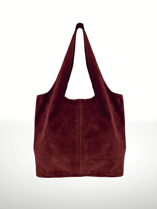 COTTON TREAT TAS SUEDE | ROOD