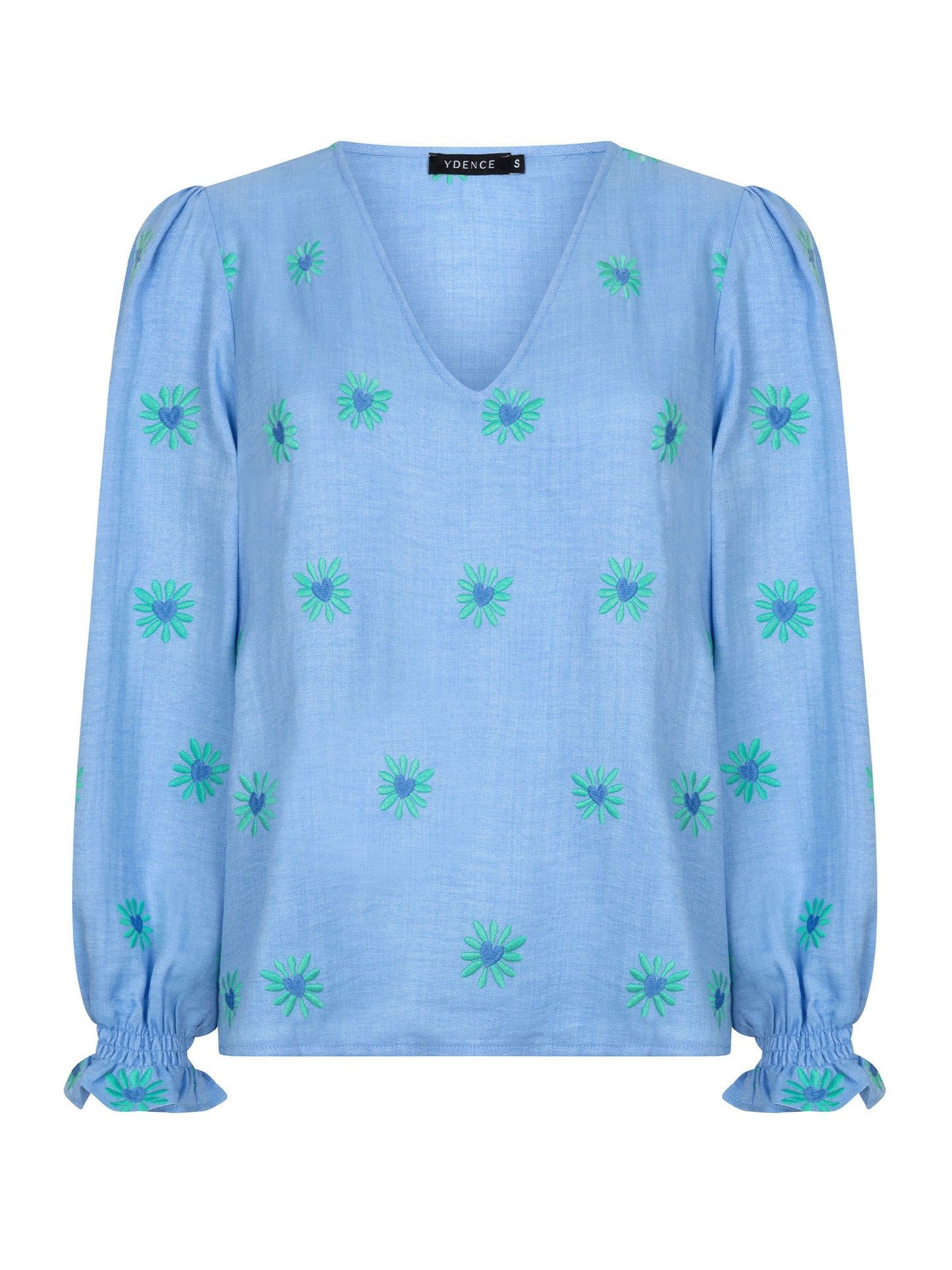 YDENCE TOP PHILOU | BLAUW