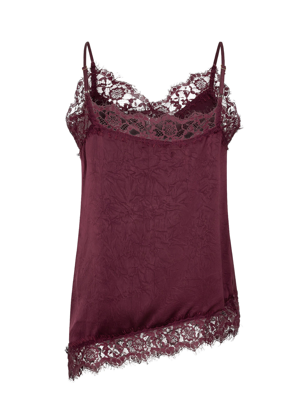 YDENCE TOP CAMILLE | BURGUNDY