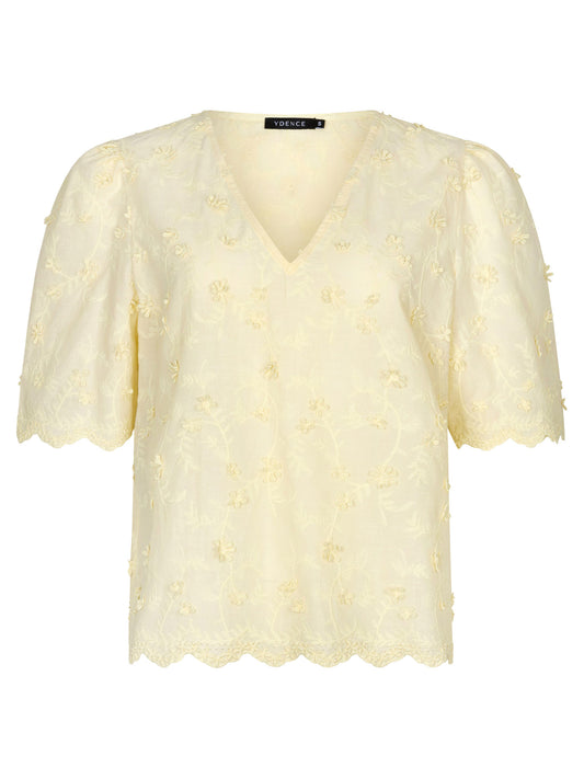 YDENCE TOP FLORENCE | SOFT YELLOW