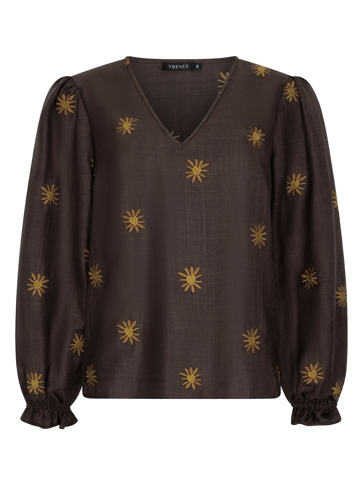YDENCE TOP PHILOU | DARK BROWN