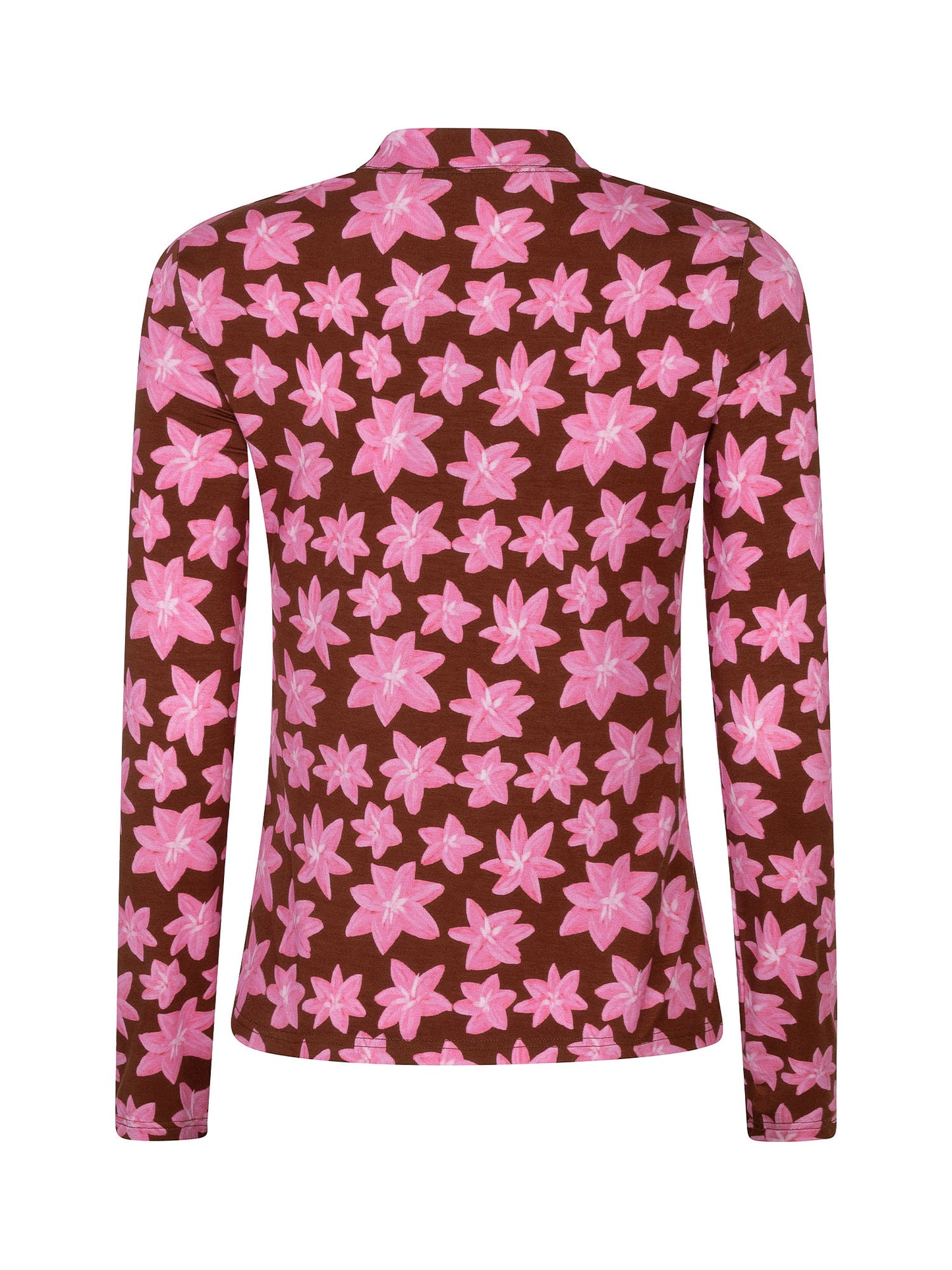 YDENCE TOP VANYA | BROWN FLOWER