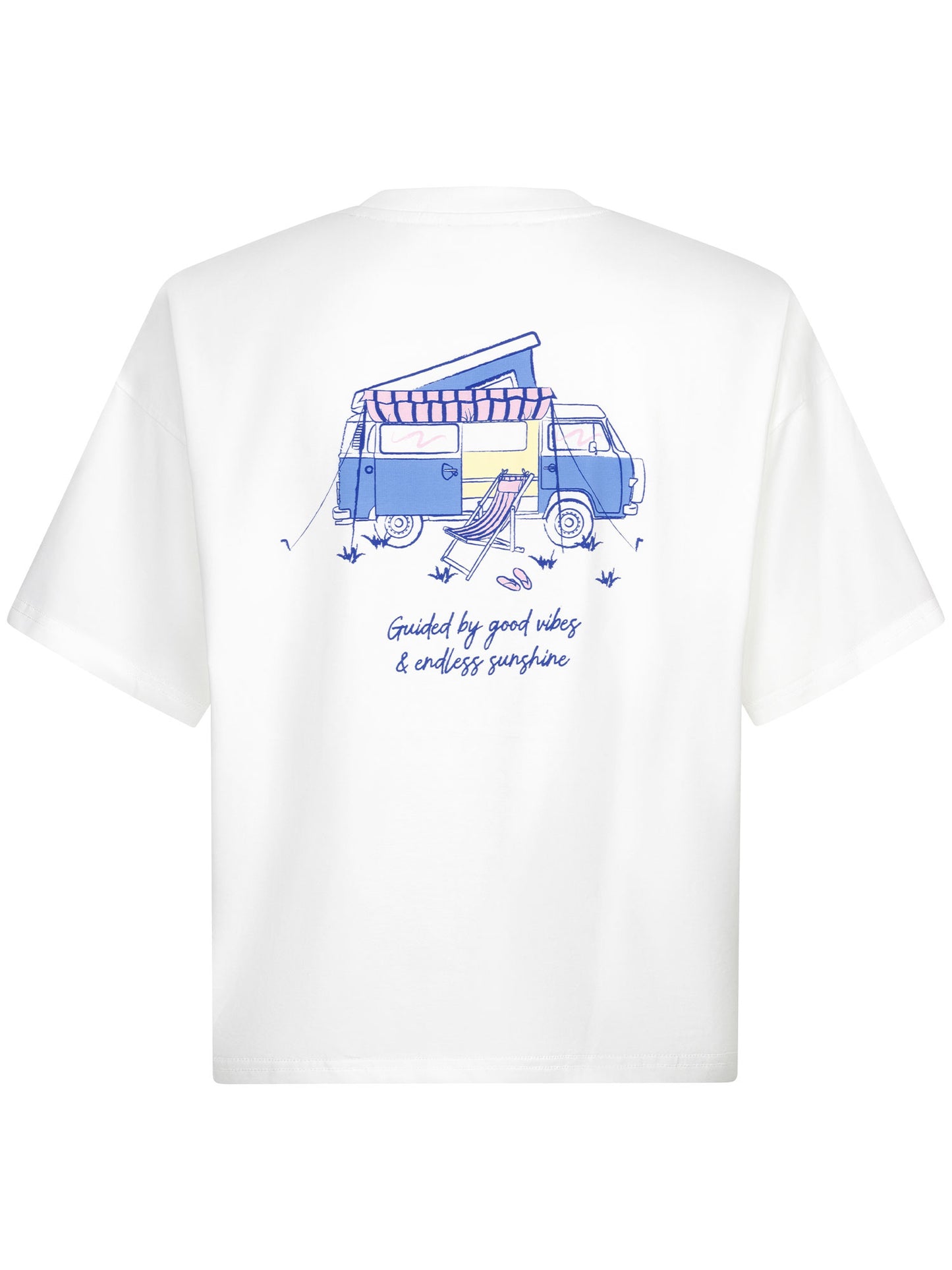 YDENCE T-SHIRT CAMPER | BLUE
