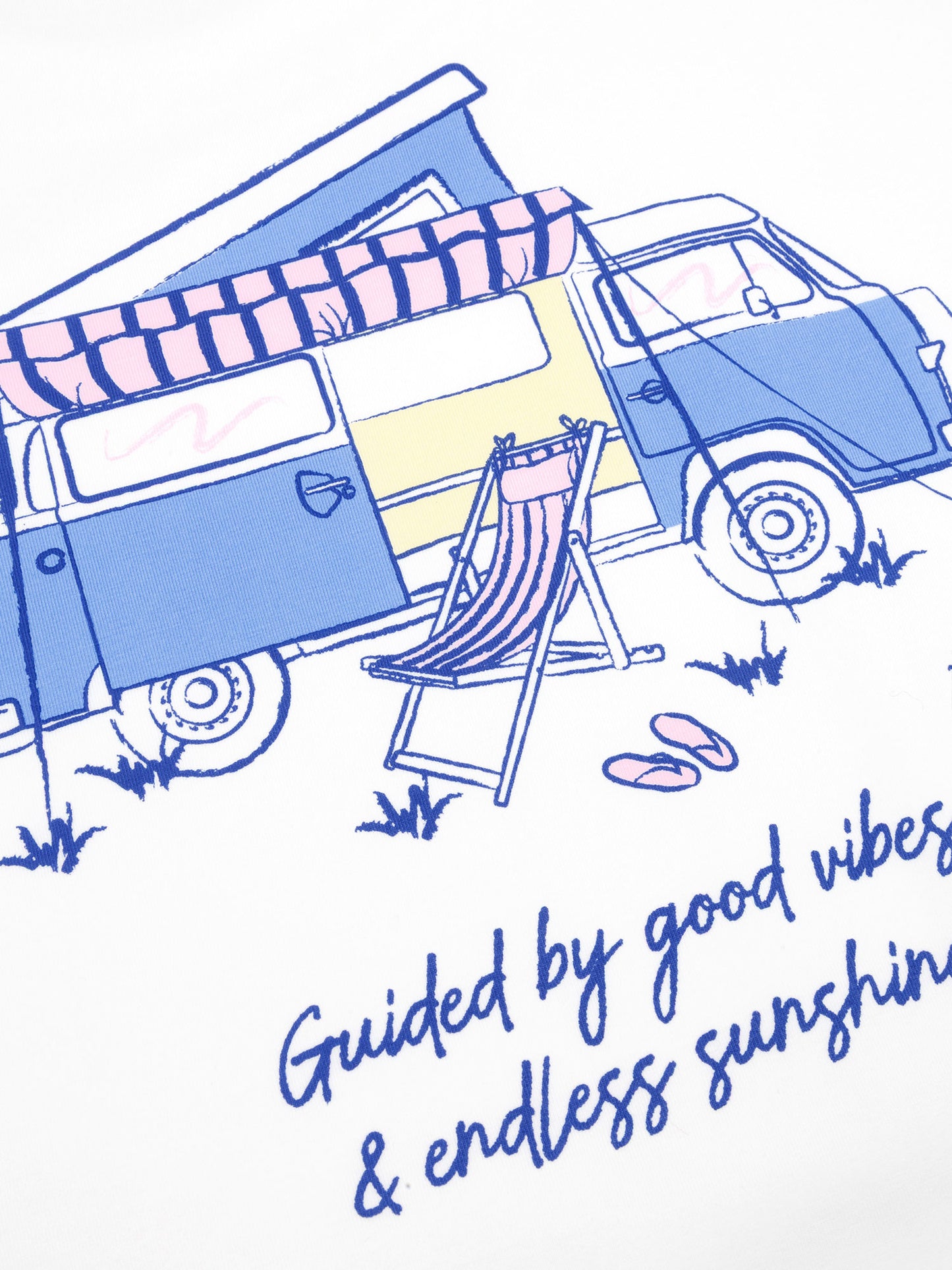 YDENCE T-SHIRT CAMPER | BLUE