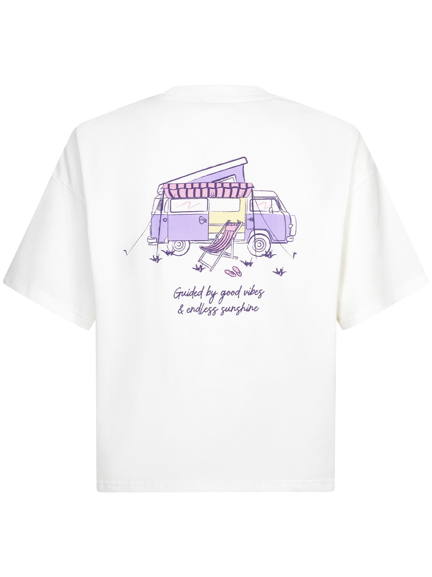 YDENCE T-SHIRT CAMPER | LILAC