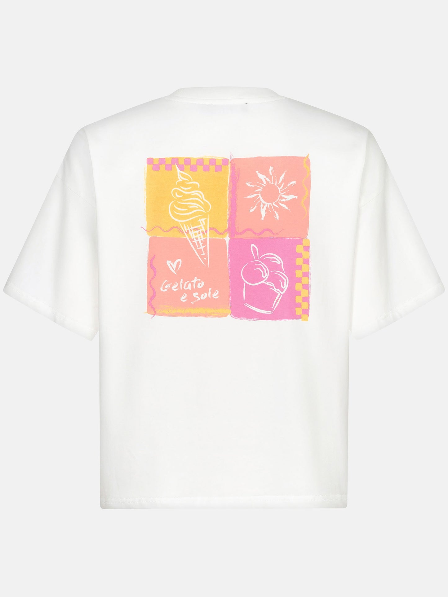 YDENCE T-SHIRT GELATO E SOLE