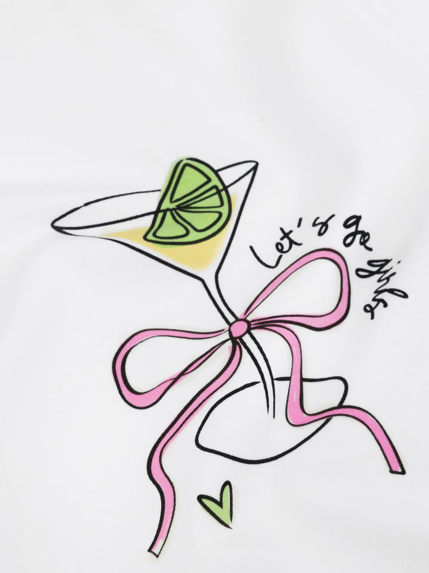 YDENCE T-SHIRT LET´S GO GIRLS