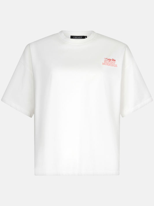 YDENCE T-SHIRT SUNDAY MORNINGS