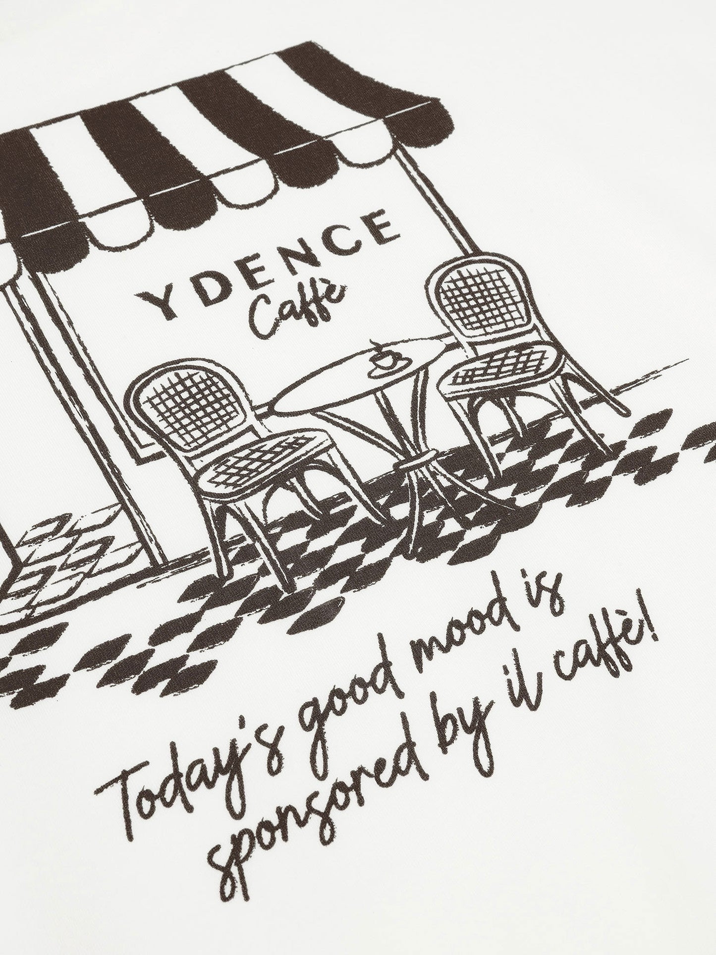YDENCE T-SHIRT YDENCE CAFE