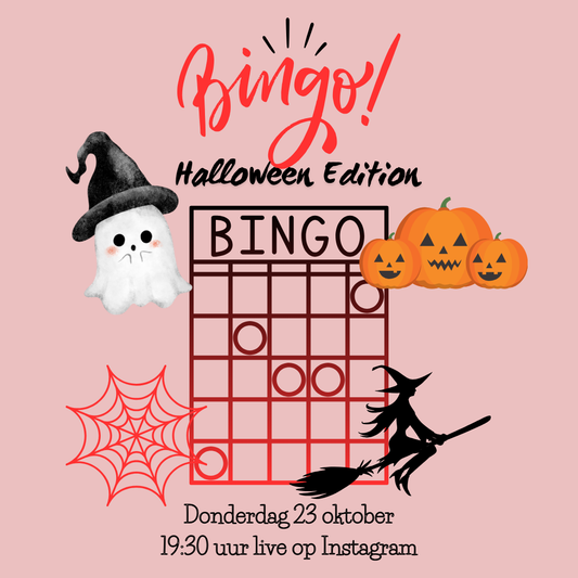 LIVE BINGO TICKET x HALLOWEEN EDITION - donderdag 23 oktober 2025