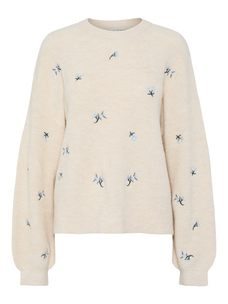 YAS FLEUR LS KNIT PULLOVER