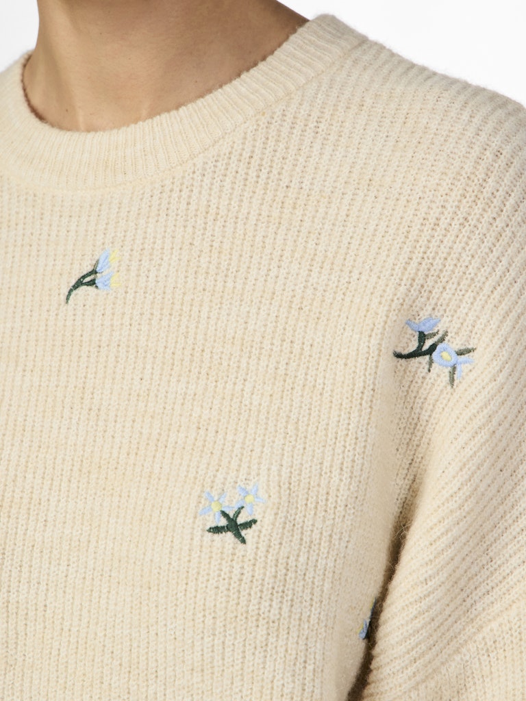 YAS FLEUR LS KNIT PULLOVER