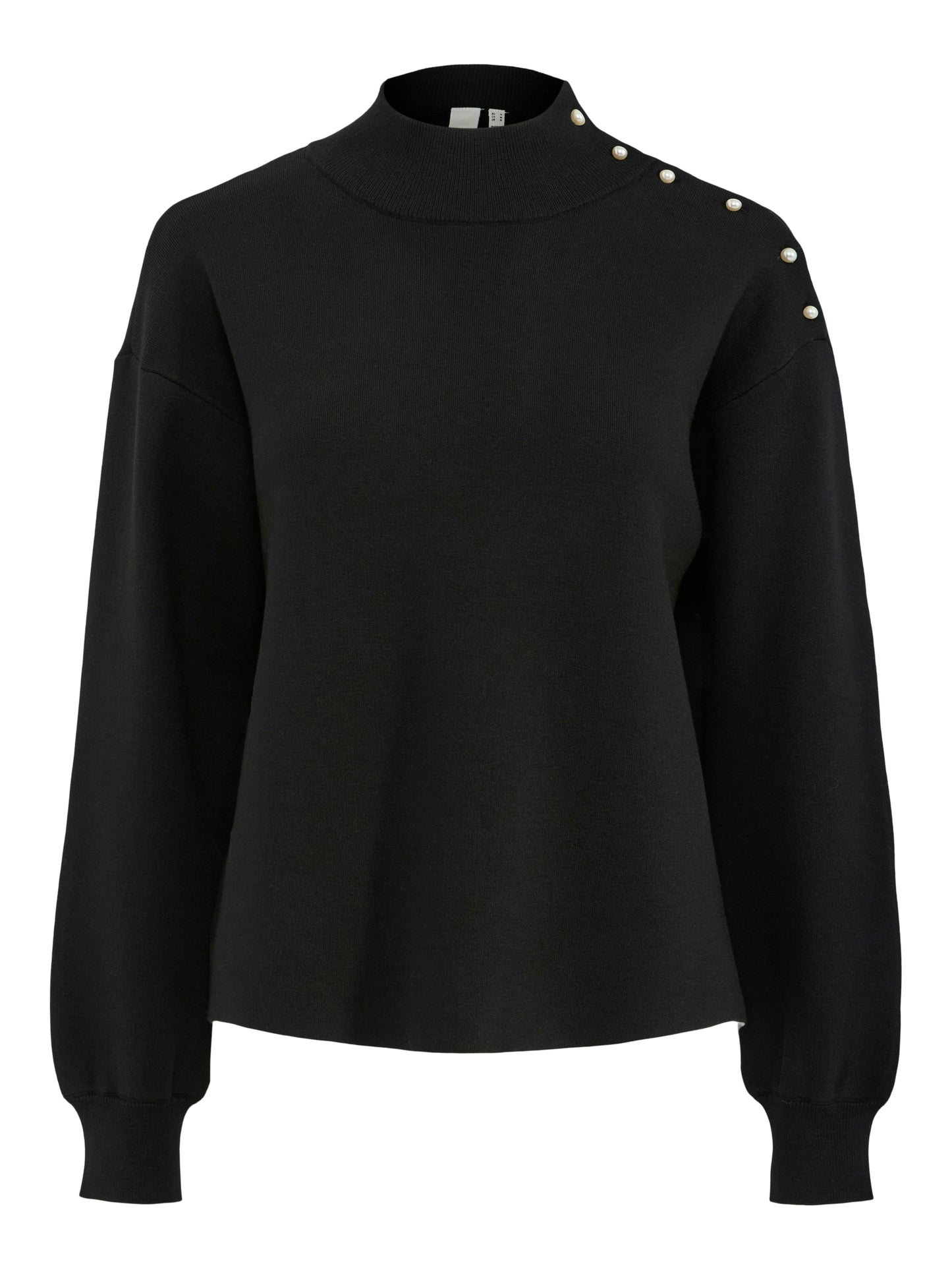 YAS HAMA LS PEARL KNIT PULLOVER