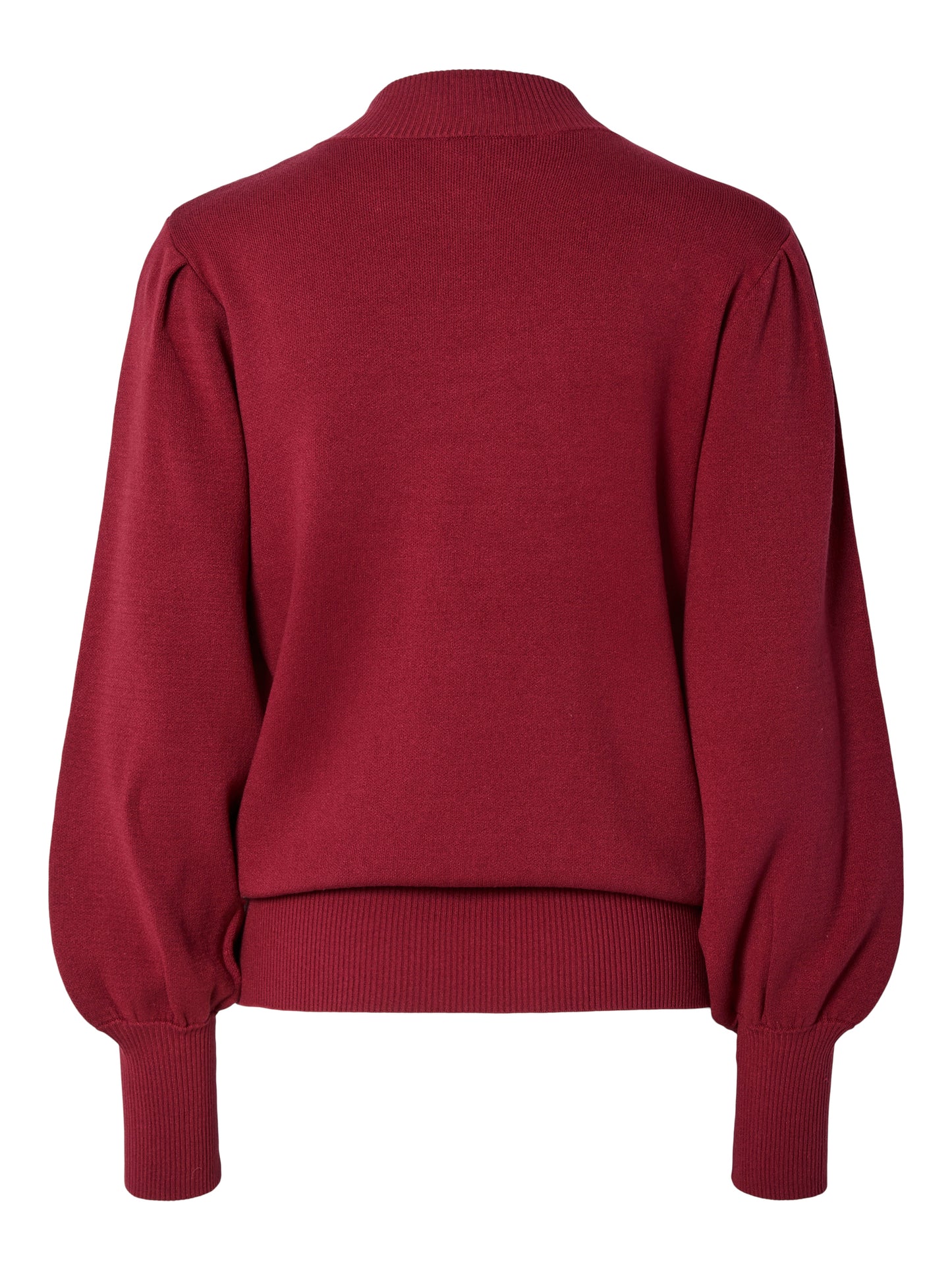 YAS FONNY LS KNIT PULLOVER | ROOD