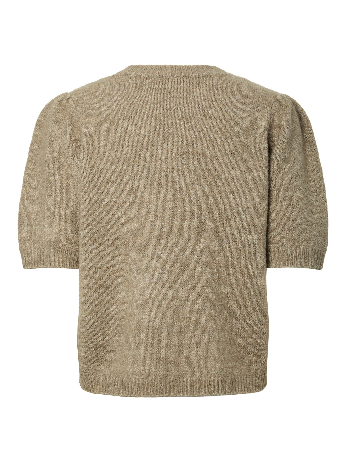 YAS ANNE SS KNIT PULLOVER | ZAND