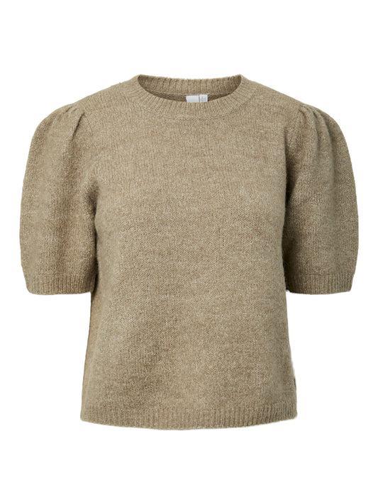 YAS ANNE SS KNIT PULLOVER | ZAND