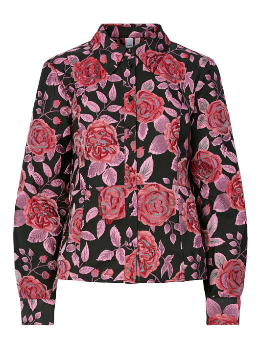 YAS KARI LS JACQUARD SHIRT
