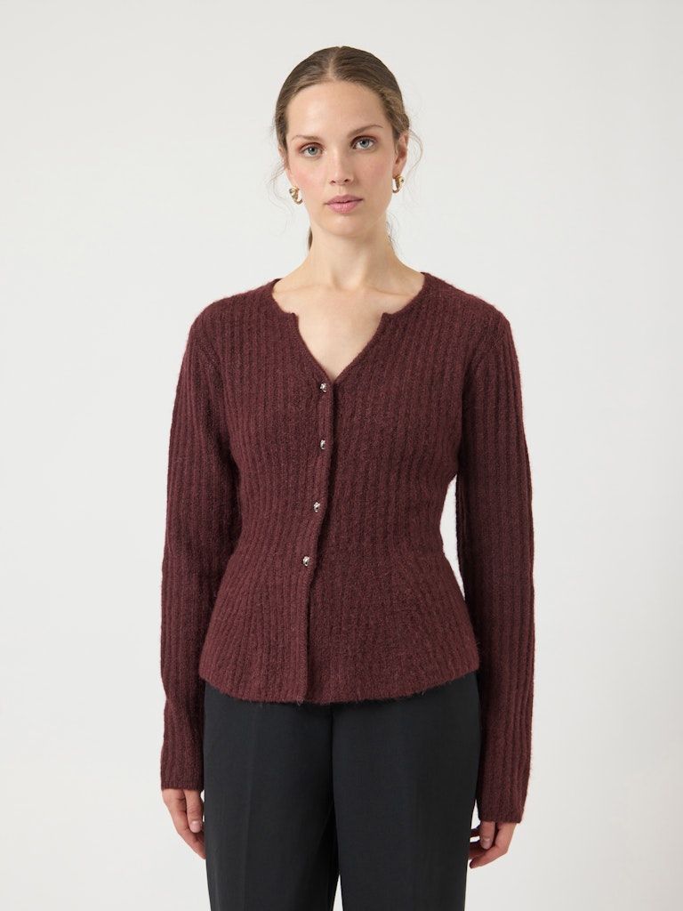 YAS DOLLY LS KNIT CARDIGAN