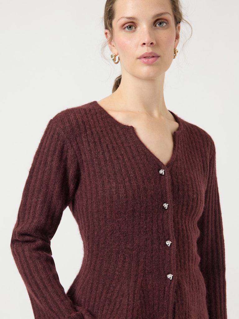 YAS DOLLY LS KNIT CARDIGAN