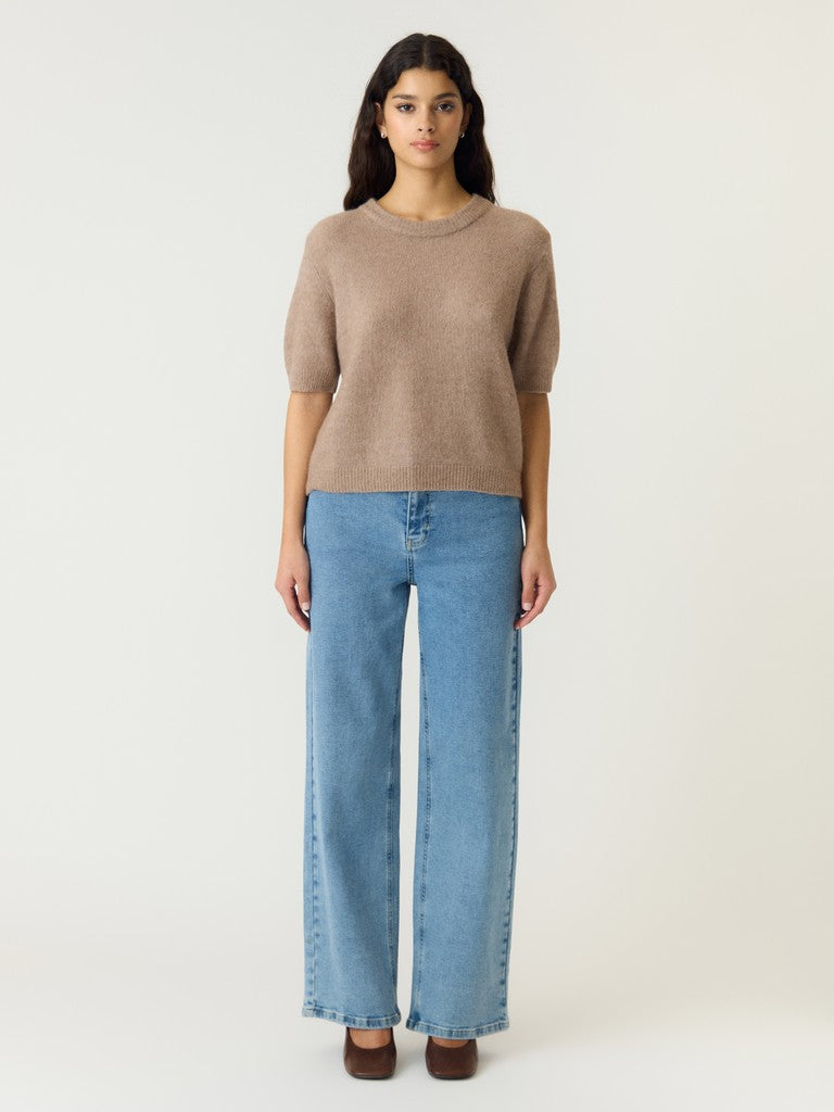 YAS JOHI SS WOOL BLEND PULLOVER S. NOOS