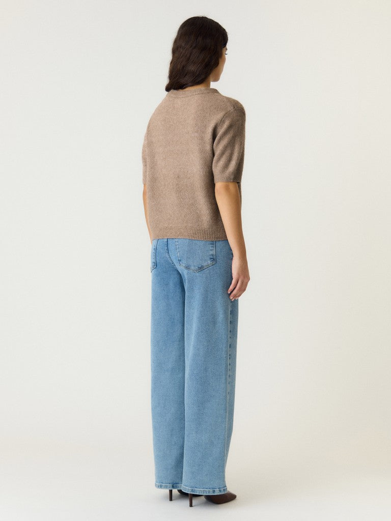 YAS JOHI SS WOOL BLEND PULLOVER S. NOOS