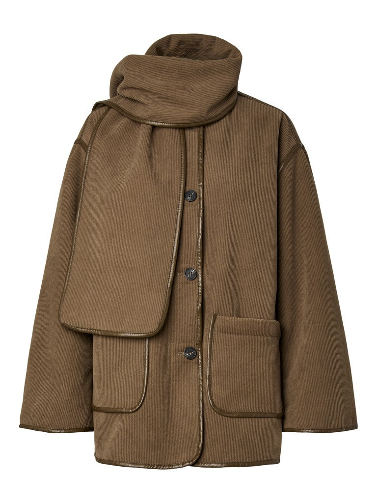 YASOSANA LS REVERSIBLE SCARF JACKET