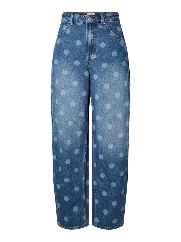YAS LUA HW BARREL ANKLE JEANS